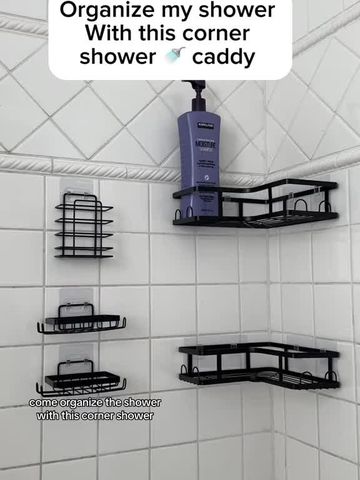 Ensemble de rangement de salle de bain INOXYDABLE 5 Piéces