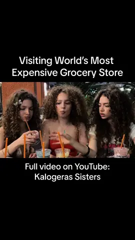 New YouTube video out now from our LA travel!! Also thank you guys so much for 1 million subscribers. It’s surreal❤️@demitrakalogeras @eliana.kalogeras 