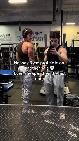 Best protein powder for 7$ with coupons 💀 #gym #bodybuilding #gymmotivation #ryse #rysesupps #protein #Fitness #health 