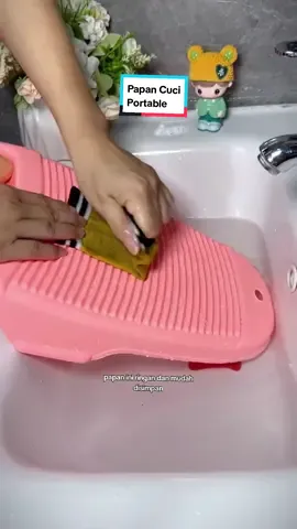 kamu kesulitan mencuci pakaian kecil? pakai papan cuci portable ini. #cuci #cucian #papancuci #cucibaju #jemuran 