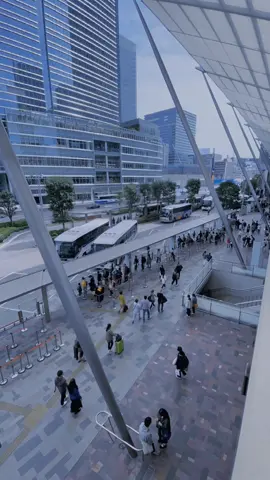 Time-lapse of Buses Arriving and Departing at Tokyo Station Bus Terminal #bus #transportation #station #tokyo 
