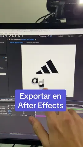 Exporta con Transparencia izipizi en After Effects 👌🏽 #aftereffects #motiongraphics #adobe #videoedit 