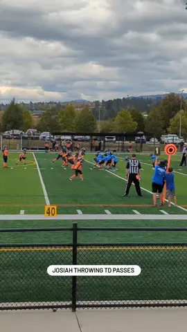 Touchdown pass. #u12 #kelowna #americanfootball #flagfootball #thatsmyquarterback #qb #touchdown 