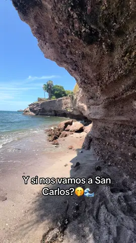 Lugares que seguramente no conoces en San Carlos, playita privada 🏝️🌊 #sancarlos #sonora #guaymas #destino #lugaresparavisitar #visitsonora 