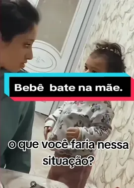 #viral #tiktok #videoviral #fy #menota bebê bate na mãe na mãe 