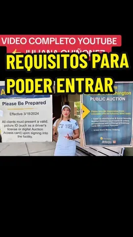 NECESITAS LICENCIA DE ESTADOS UNIDOS, SEGURO SOCIAL Y UN MONEY ORDER DE $1,000 video Completo YouTube Juliana Quiñonez #subastaspublicas #trocasperronas #elbombondeoklahoma #manheim #manheimautoauction 