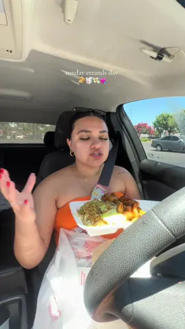 yesterday's errands day 🥠🥡🐼💘 #pandaexpress #sundayfunday #sundayreset #dayinmylife #sunday #diml 