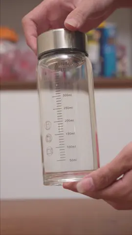 Bình thuỷ tinh chia vạch Tặng túi xách, chịu nhiệt 200 độ C #binhthuytinh #binhphatra 