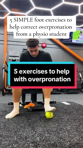 If you’re suffering from overpronation, whether it be while running, squatting or at rest, here are 5 SIMPLE exercises you can do to help correct it! #overpronation #footexercises #footpain #footstrength #footstrengthening #flatfeet #physio #physiotherapy #physicaltherapy #physio #fyp #viral #foryoupage 