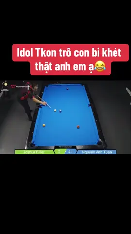 Trô con bi mất phanh luôn #highlight #billiards #tkon #6ambilliardsshop 