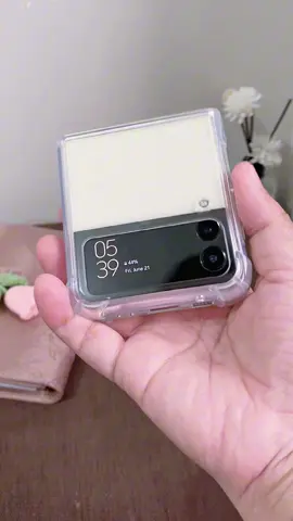 Anti crack shockproof transparent case for samsung flip phones #samsungflip #samsungflip3 #samsungflip4 #samsungflip5 #flipphone #clearcase 