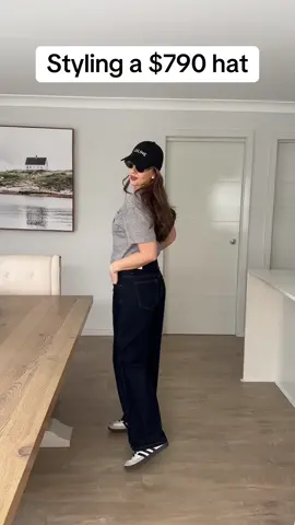 Style a designer hat street style with me #grwm #grwmfashion #stylingoutfits @CELINE 