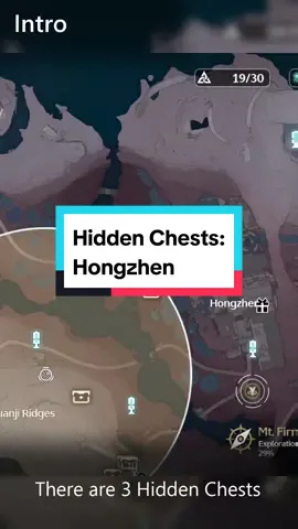 There are 3 Hidden Chests in Hongzhen. These are the Locations! Have Fun Exploring Rovers! #wutheringwaves #gaming 