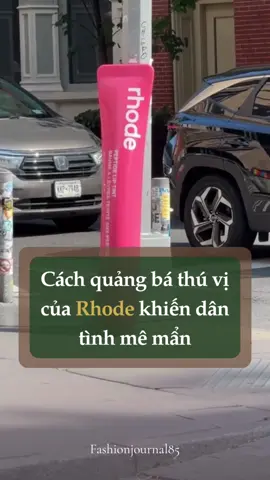 Cách quảng bá thú vị của Rhode khiến dân tình mê mẩn #fashionjournal85 #socialnews #tiktoknews #tiktokgiaitri #amm #ssst #fyp #LearnOnTikTok #TikTokFashion 