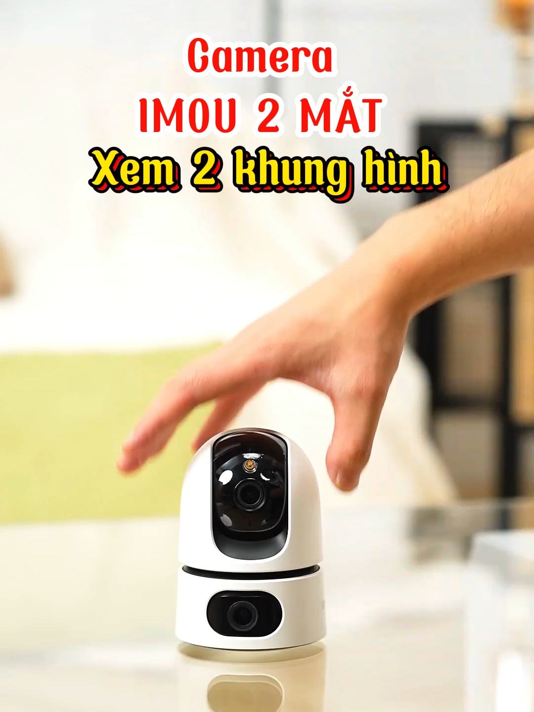 Camera Imou 2 Mắt trong nhà mà gia đình nào cũng cần, cùng lúc xem được 2 khung hình #camerawifi #cameraimou #imou #cameraanninh #camerachongtrom #cameratrongnha #imou2mat