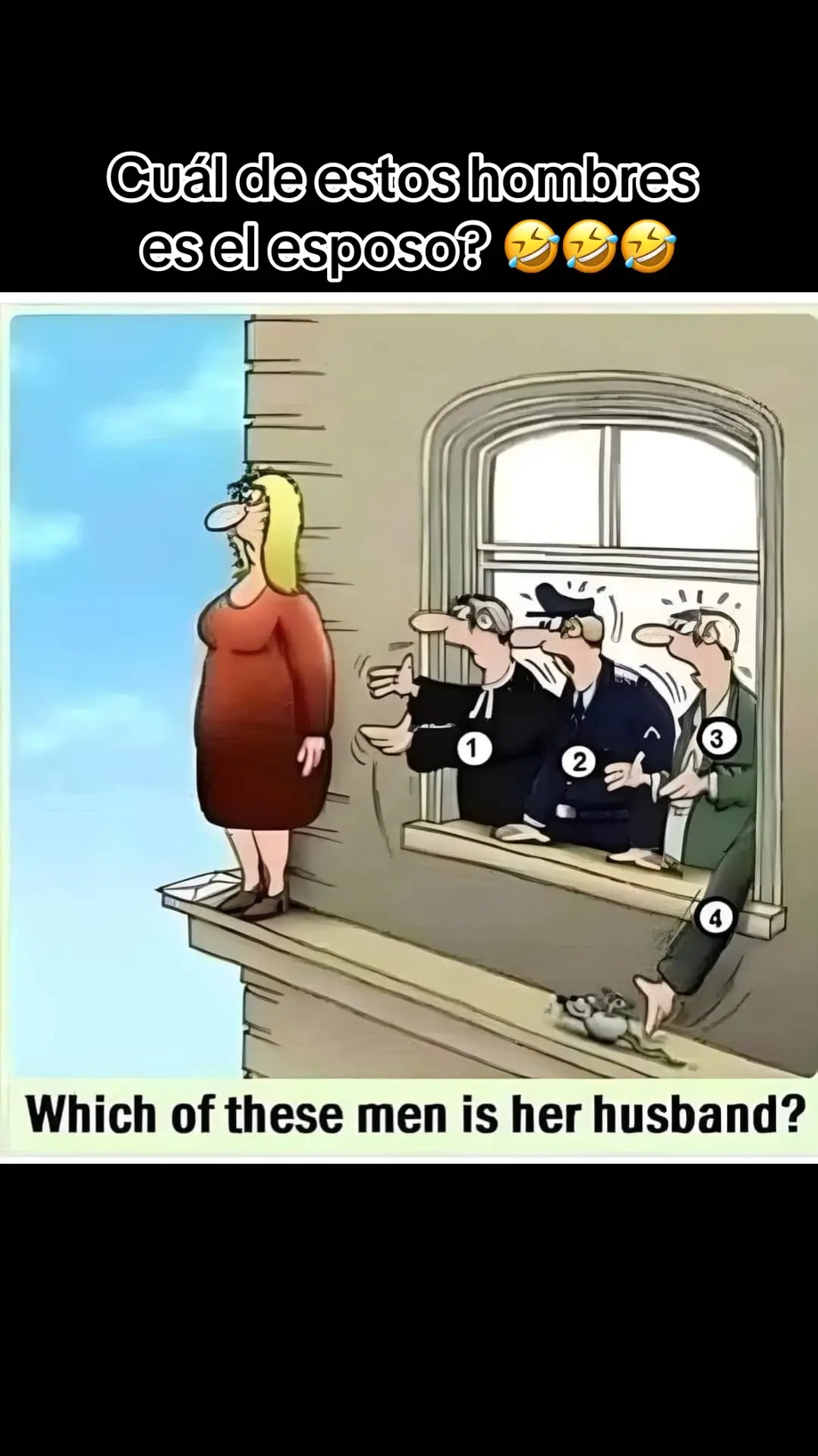 1,2,3,4 cual es el esposo #fypage #foryou #foryoupage #fypシ゚viral #tiktok #funny #fyppppppppppppppppppppppp #viral #Love #couples #marriagehumor 