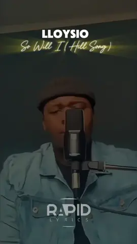 Lloysio - God of creation [So will I] #godofcreation #hillsong #sowilli #god #jesus #blessed #kingjesus #fyp #dontgiveup #christian #christianmusic #gospel 