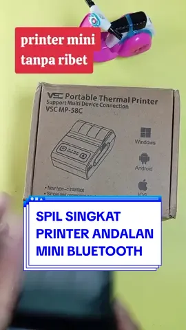 SPIL PRINTER MINI GUYS #printer #printerminibluetooth #sales #kasir #onloneshop #toko #warung 