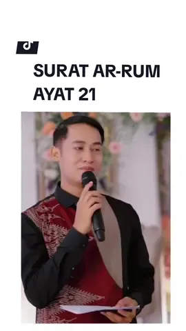 Surat AR-RUM ayat 21 @Fathur Rohman  #suratarrum21 #wedding #pernikahan 