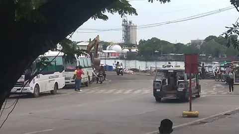 Arrival of the Chief of the Philippine National Police. Convoy Heading to Camp Martin Theofilo Delgado (PRO 6).