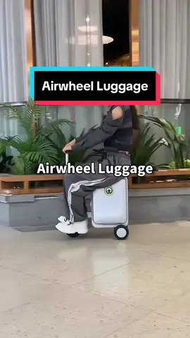 Airwheel smart luggage. #airwheel #airwheelluggage #smartluggage #electricluggage #luggage 