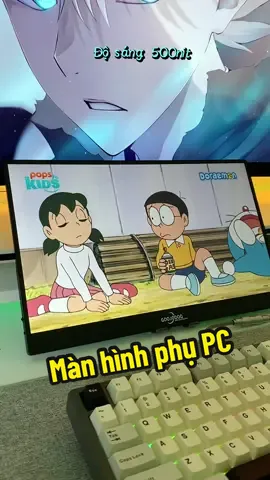 Quá đã cho 1 em màn hình phụ cho góc setup của mình. Anh em cũng có thể thử nhé. #manhinhdidong #manhinhmaytinh #manhinhphu #phananhrv #vtvcab #decormaytinh #decorphong #gocsetup 