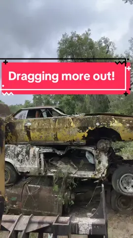 Finally showing y’all where the Javelin came from! #fyp #carcrushing #junkyard #scrapyard #classiccars #komatsu #rusty #asmr #chevytrucks #amcjavlin #elcamino #kidrock 
