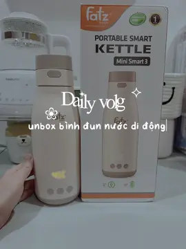 Chiếc bình nước di động săn đc giá 0đ #fatzbaby #binhdungnuoc #unboxing #unboxingvideo #mebimsua #chamcon 