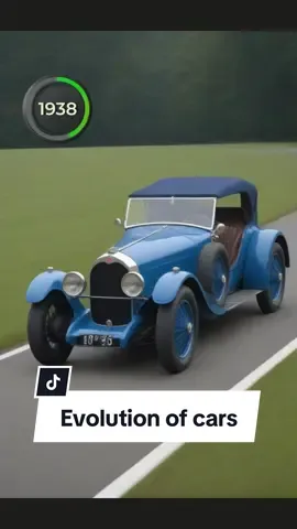 A evolução do design de carros segundo a IA #evolution #cars #aivideo Qual deveria ser o próximo tema?