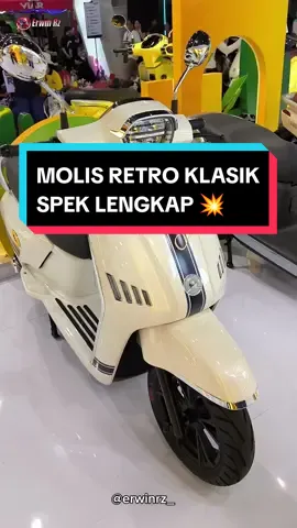 Motor Listrik Sunra Future hadir dengan nuansa retro klasik tapi dengan fitur 