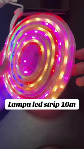 Lampu ped strip 10m#lampuhias #led #lampuled #strip #lampuledstrip 