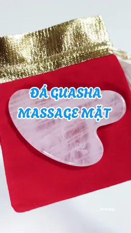 Massage với Đá Guasha để nâng cơ, trẻ hoá da mặt hơn nhé  #guasha #beauty  #skincaretips #chamsocda #reviewlamdep #foryou #fyp #nangcomat #trehoada 