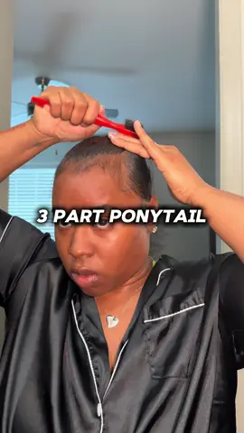 3Part Ponytail - Tutorial Tuesday #3partponytail #diygirly #ponytailtutorial 