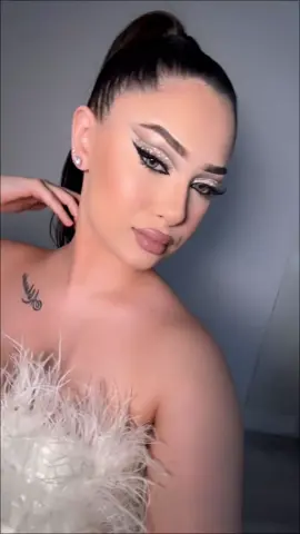 💎Swarovski eye look💎 Makeup by me🫶🏼 #fyp #keşfet 