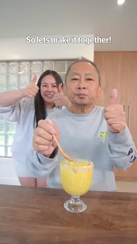 Welcome back to another episode of my dad’s chemo therapy ❤️ now that it is summer, he has been CRAVING a refreshing yet creamy summer dessert, so let’s make MANGO SAGO 🥭  Since our last video, I got so many DMs asking for more easy to eat recipes ❤️ this recipe requires only 4 simple ingredients, and you can swap out the condense milk with any sweetener you like if you want to avoid dairy and sugar! My dad also wanted me to say a big big big thank you for all your love and support ❤️ many times … we felt very alone in this journey, but we are so so so grateful for all your kind messages and comments. Seriously means so so so much to us. This journey can feel very unpredictable, but sharing something we all love - food 🥰  makes it feel a little bit easier.  Full recipe for mango sago link in bio :) #mango #sago #Summer #dessert #desserts #dad #cancerawareness #homecooking #storytelling #cookingvideo #cravingsatisfied 
