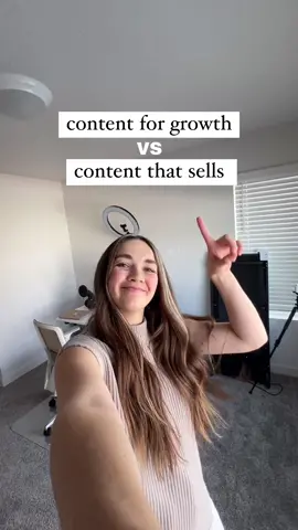 Create an audience of raving fans AND loyal customers ↓ GROWTH CONTENT— Figure out what gets your audiences attention, what gets them to binge, and what gets them to tap the follow button Action step: look at your analytics and find what content goes viral for you and study it. If you don’t have any content that’s gone viral, study content on your explore page CONVERSION CONTENT— Figure out what your audience needs to hear to buy (knowing the 4 buyer types) and what content you’ve already put out that brought in sales Something I want to note here. There is a difference between knowing your audience and understanding your audience. Knowing your audience is being able to talk about their problem. Understanding is when you can talk about a problem in a way that makes sense to them. Understanding makes people feel seen and heard which builds trust and gets people to want to work with you. We buy when we feel Action step 1: listening to my most recent podcast episode of Radical Disruption and learn the 4 buyer types Action step 2: look at the days that you had the biggest spike in inquiries, purchases, or website traffic to an offer and figure out why. Trace it back to your content GROWTH VS CONVERSION Example 1: postpartum fitness coach Growth- 20 minute workout for moms racing around the house Conversion- is exercise negatively effecting your milk supply? This conversion content shift beliefs and you should add a CTA at the end of the post and caption to sign up for the offer that helps them with working out without effecting supply Example 2: travel planner Growth- 5 underrated cities to visit in Europe Conversion- how I saved a family of 6 $5,000 on a trip to Bali This content showcases your authority and and is a case study to show others what’s possible for them if they hire you