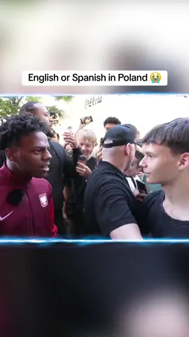 English or Spanish in Poland 😭 #ishowspeed 