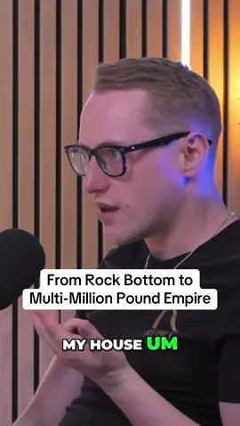 Jordan opens up about his personal experience with business | Rock Bottom to 7 Figures! #pod #podcast #clips #business #morivation #personal 