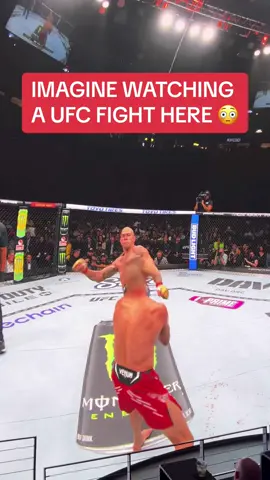 The #screen at this venue 😱 #UFC #mma #alexpereira #KO #UFC303 (via @joshmartinez257 @ESPN Los Angeles)