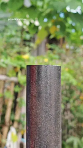 2 step round pipe welding technique #welding #ironwelding #pipewelding #shorts