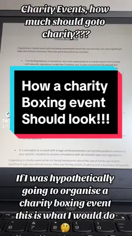 This is what I would do, for a charity boxing event, karma is not a nice thing, people who steal from charities; its not a good look #viral #fyp #event #Scotland