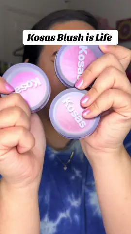 Finally trying out the @Kosas Blush if Life Blushes 😍 !! They are so pretty! #newblush #blushaholic #newmakeup #kosas #shoppinghaul 