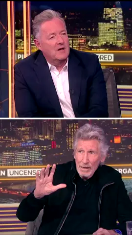 #RogerWaters from #pinkfloyd gives #PiersMorgan a telling off... #palestine #gaza #israel #trending #fyp #foryou