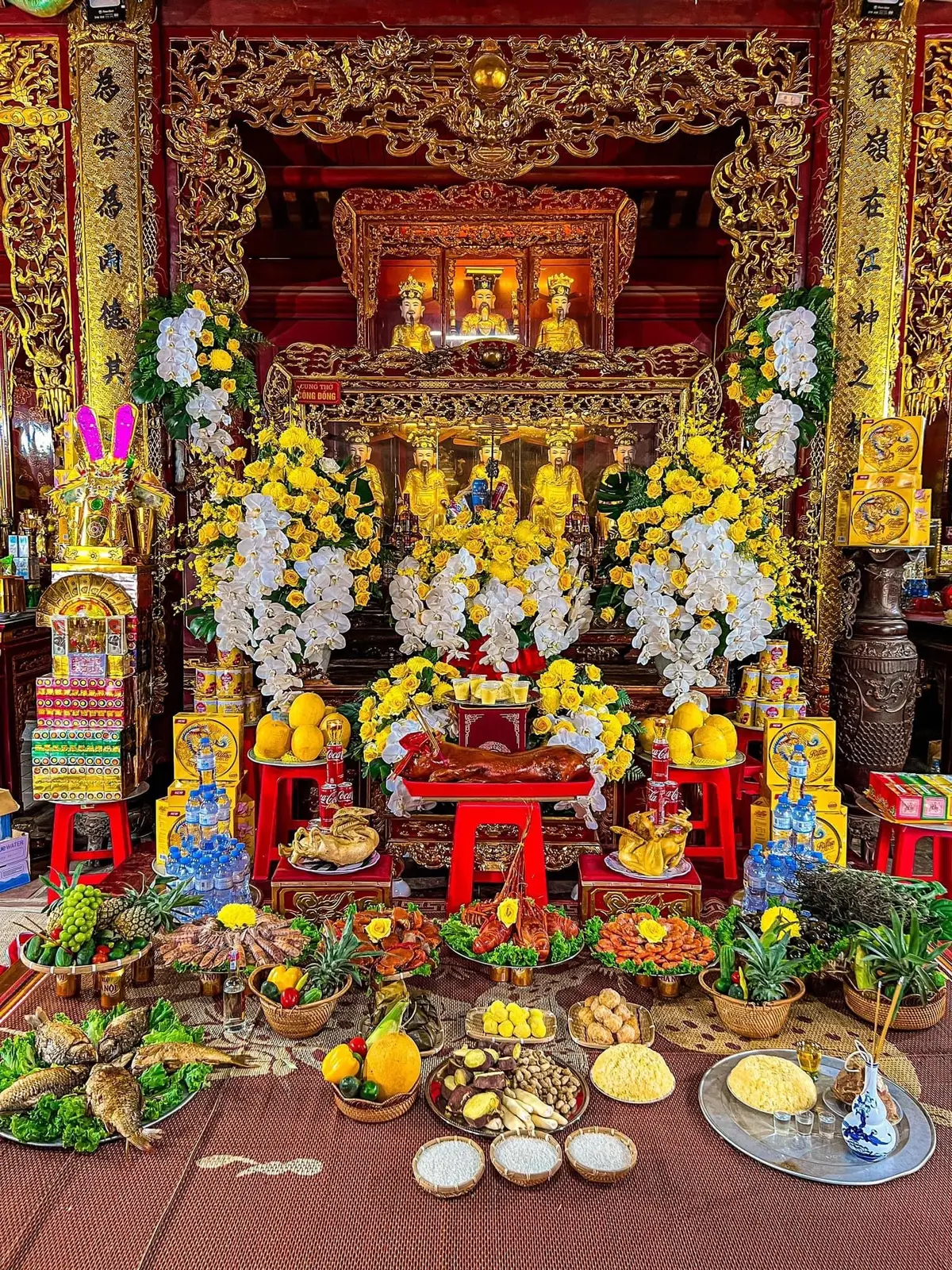 Dẫn trình đệ tử đón bóng Thánh tại đền Hoàng Mười Nghệ An 27/5/2024