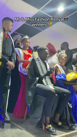 Congratulations to the newly crowned Mr & Miss Fashion Kenya 🇰🇪🤴👸👑 #mrandmissfashionkenya🤍🥰💯 #missearthsomalia2022 #congratulations #crown #winner #fyp #viral #foryoupage #fypシ゚ #fashion #trending #Runway #stage 
