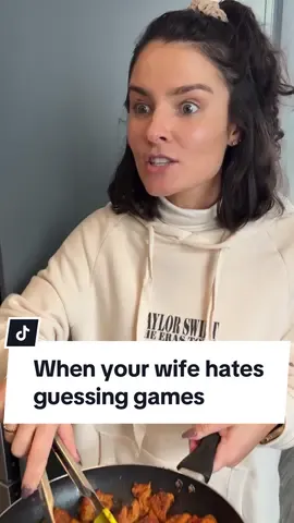 And you always ask her to guess 😳😳 #marriedlife #marriedlifebelike #marriagehumor #couplescomedy #marriagecomedy #husbandandwifecomedy #couplereels #wivesbelike #husbandwifecomedy #husbandwifejokes #wifehumor 