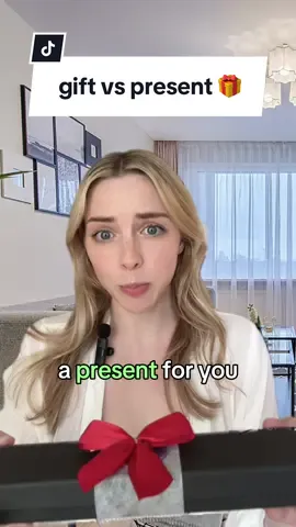 🇺🇸/🇬🇧gift & 🇩🇪Gift mean very different things 😅 But we can also use the word present in English 🎁 Both words are also verbs meaning to give a gift or present 🤪 #learnenglish #english #englishteacher #englishvocabulary #englishvsgerman 