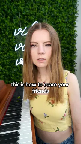 how to scare your friends with only a few notes