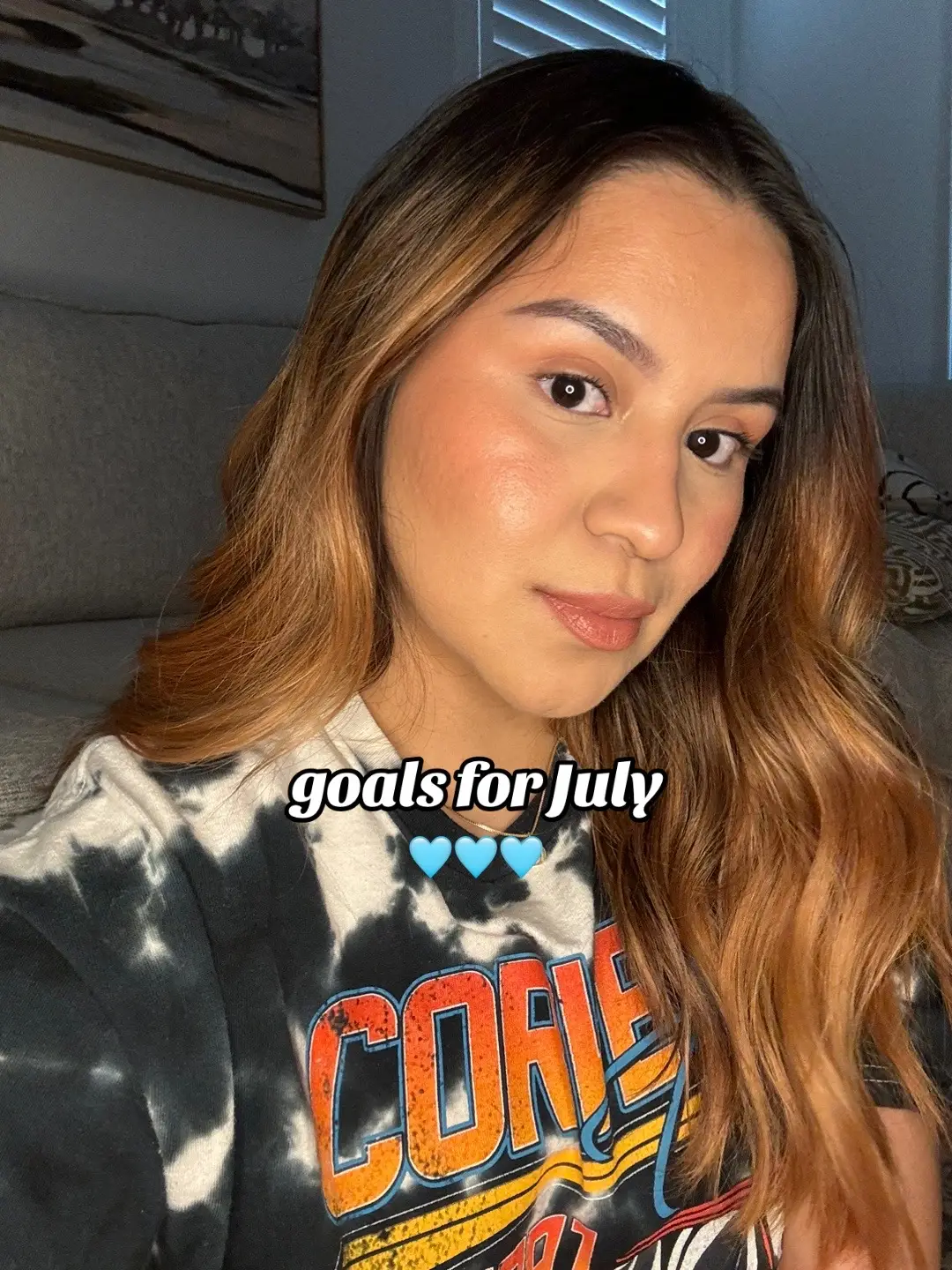 Comment a “❤️‍🔥” if you’d love some engagement on your page! I got you🫶🏼 #july #goals #goalsforthemonth #TikTokTrends #setgoals #readyourbible #praymore #beautyinfluencer #latinainfluencer 