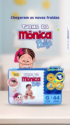 Que tal experimentar a nova fralda da #TurmaDaMonica Baby? Conforto, seguranca e qualidade para seu filho (a). #NaIndianaTem 🩵✨ #fy #foryou #turmadamonicababy #fraldasdescartáveis #cupomdedesconto 